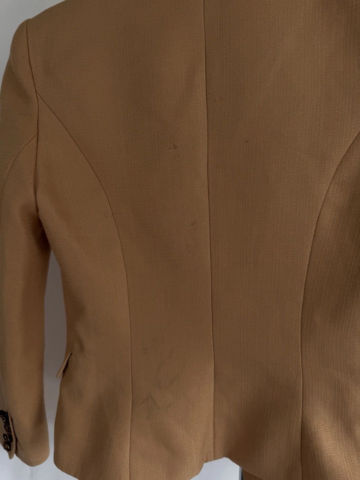 Balmain Balmain Paris Baby Double-Breasted Blazer Gold Button Jacket Size S / US 4 / IT 40 - 13 Thumbnail