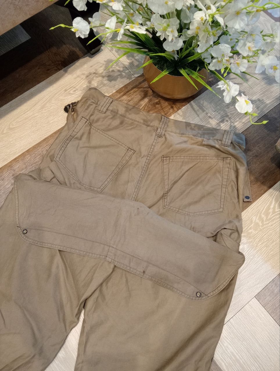Final Home RARE FINAL HOME ISSEY MIYAKE DOUBLE WAIST ARMY PANTS Size US 36 / EU 52 - 13 Thumbnail