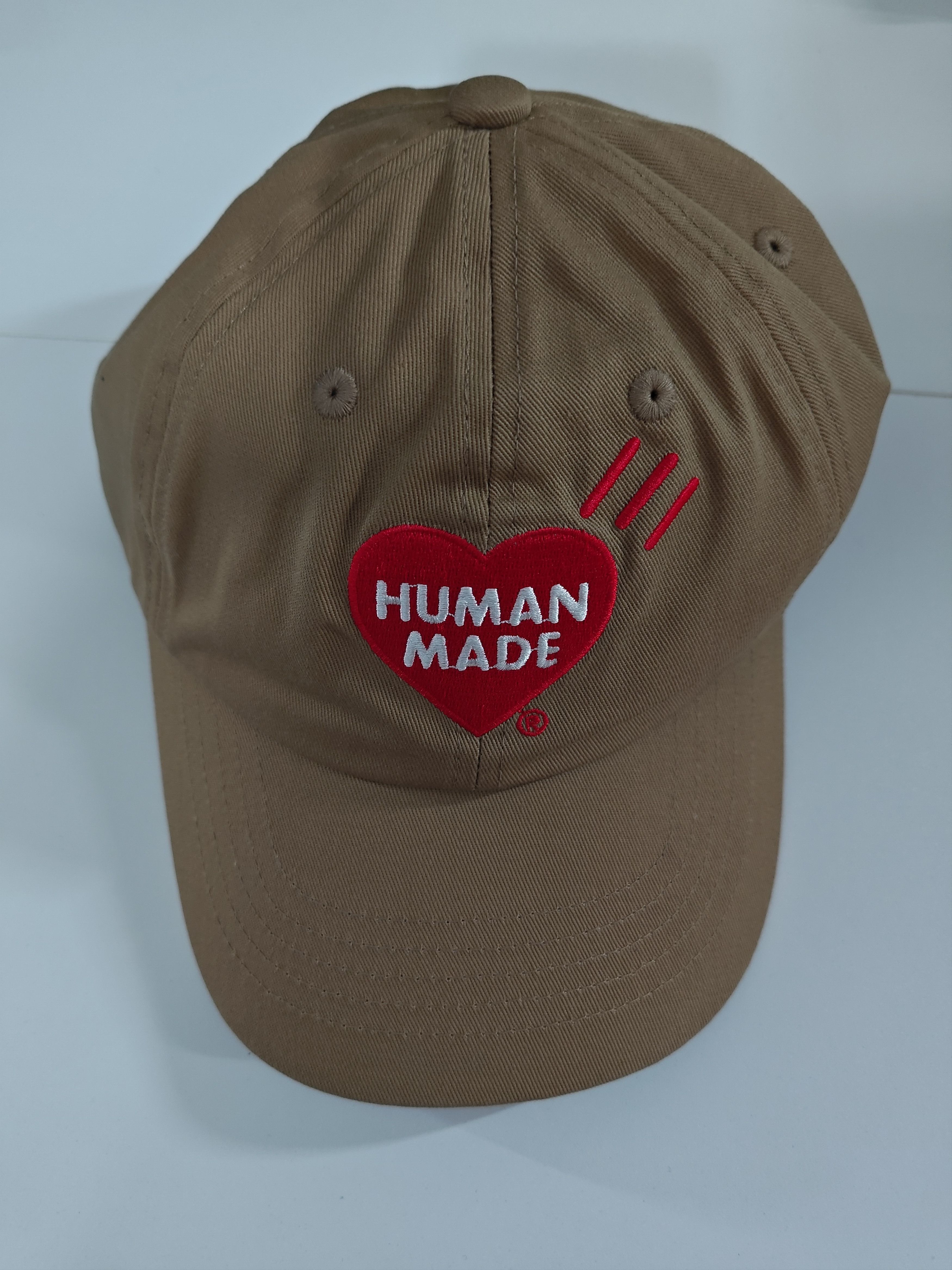 Human Made Human Made Embroidered Heart hat Beige Size ONE SIZE - 1 Thumbnail