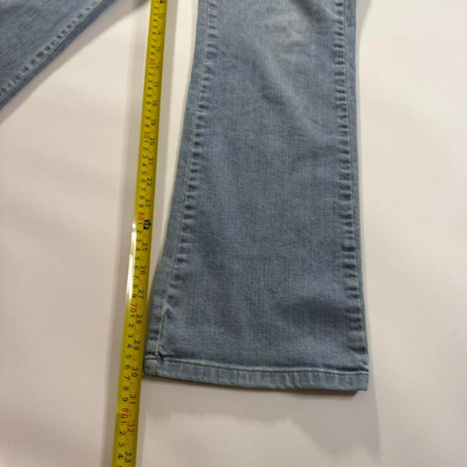 Lee × Vintage vintage 2000s flared lightwash lee y2k bootcut jeans Size 32" / US 10 / IT 46 - 7 Thumbnail