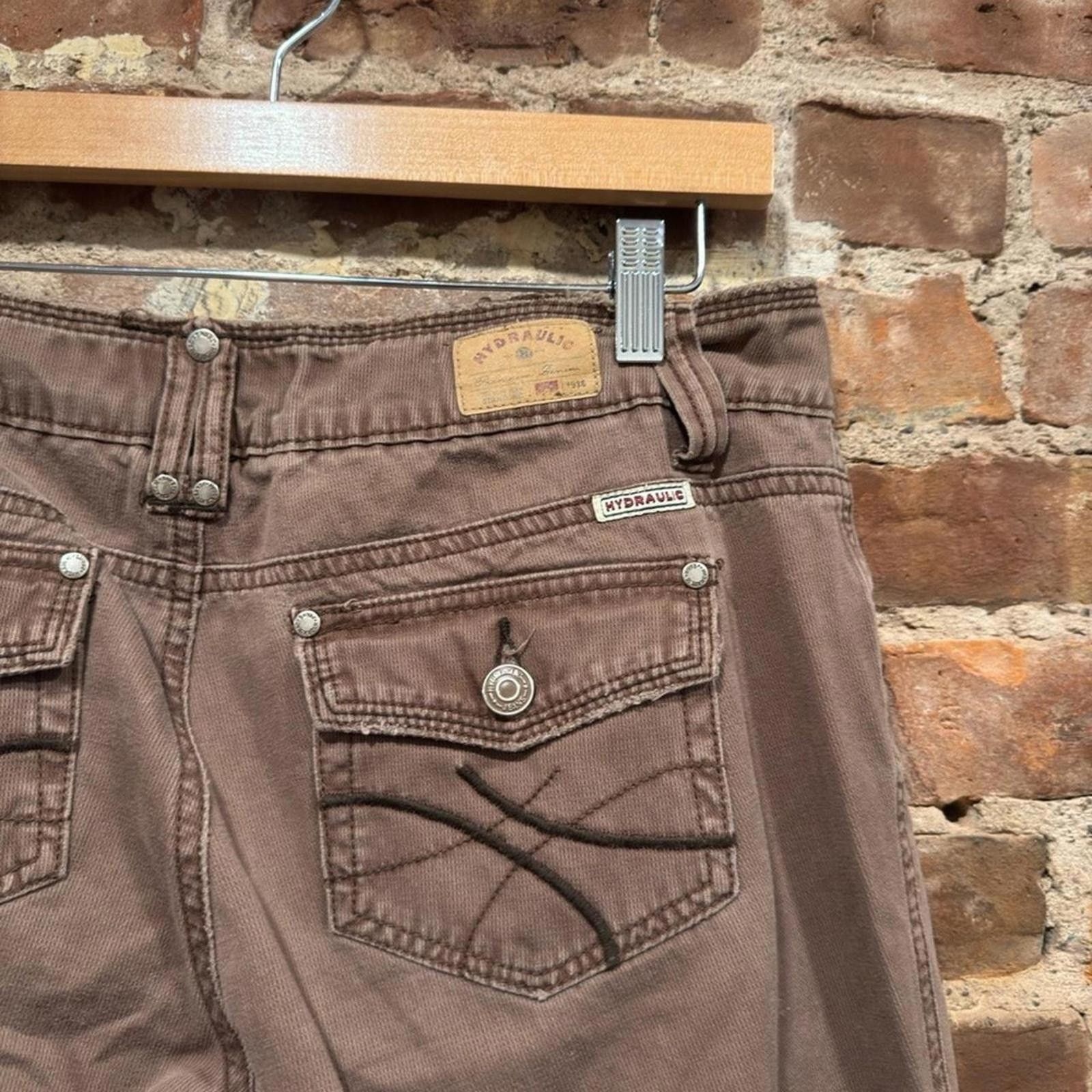 Vintage 1990S HYDRAULIC STRAIGHT LEG JEAN Size 30" / US 8 / IT 44 - 7 Thumbnail
