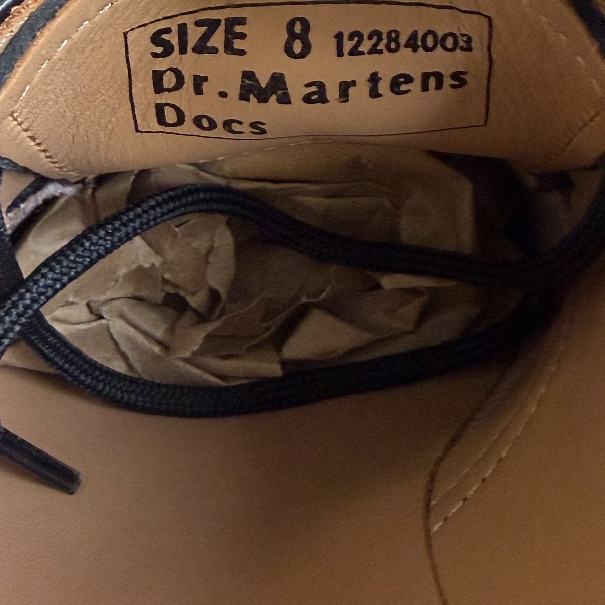 Comme des Garcons × Dr. Martens ‘MIE 1461’ Black Leather Shoes Size US 9 / EU 42 - 15 Thumbnail