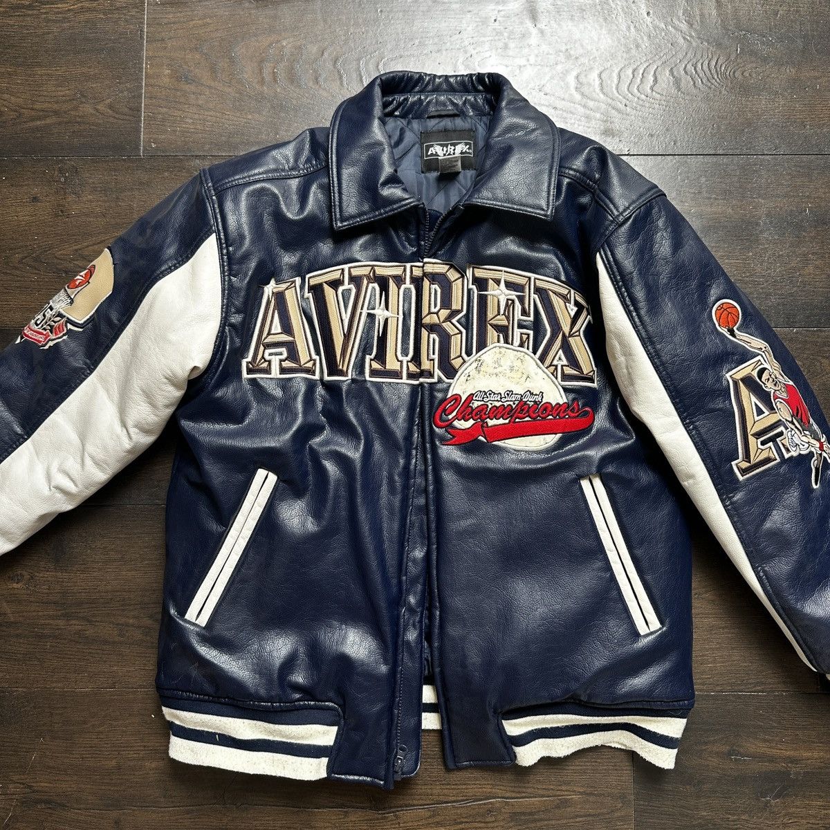 日本未発売 AVIREX NITRO RUN レザージャケット Avirex NITRO RUN LEATHER JACKET | Moda404 Men's Boutique
