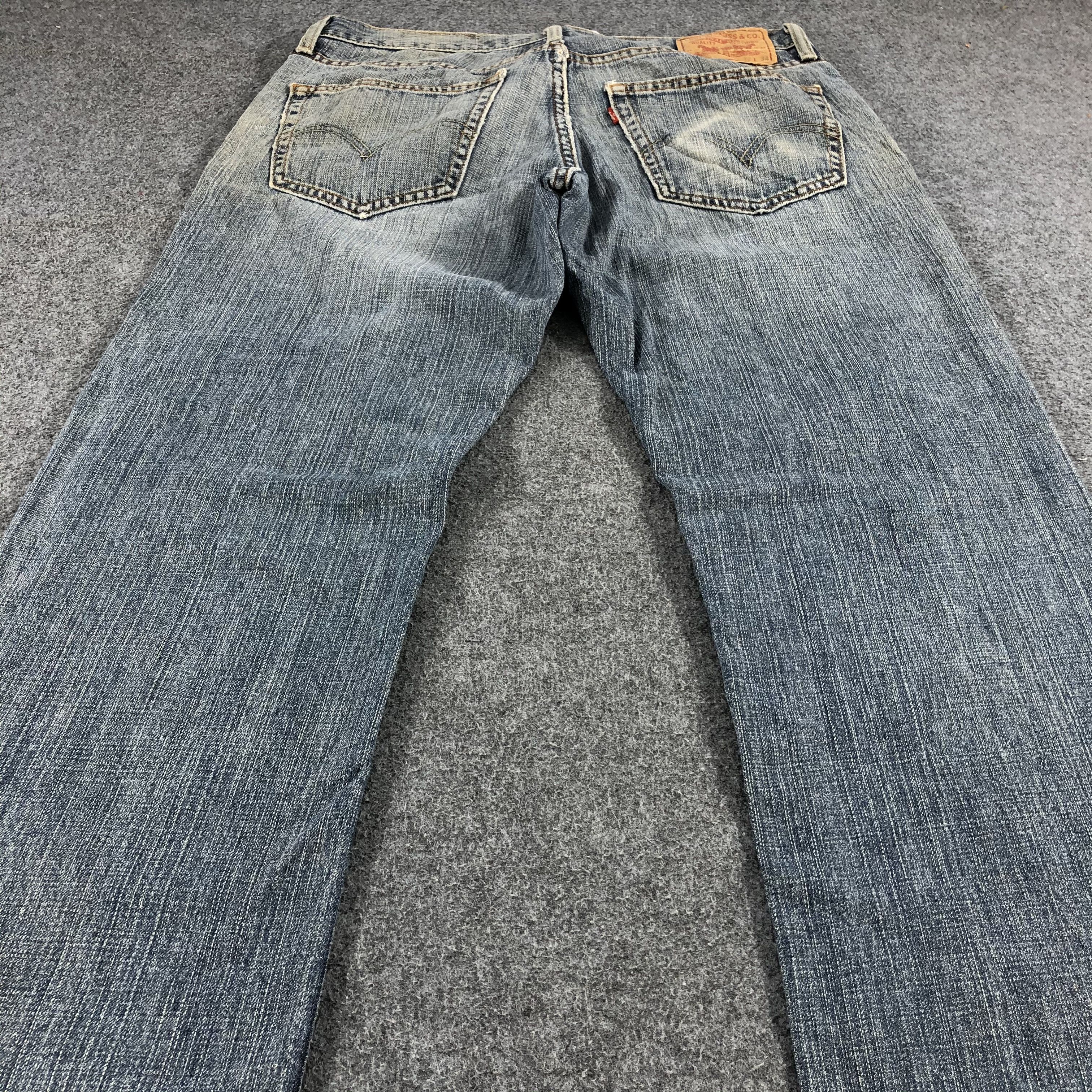 Levi's Rusty Distress Vintage Levis 559 Jeans-J1177 Size US 34 / EU 50 - 4 Thumbnail
