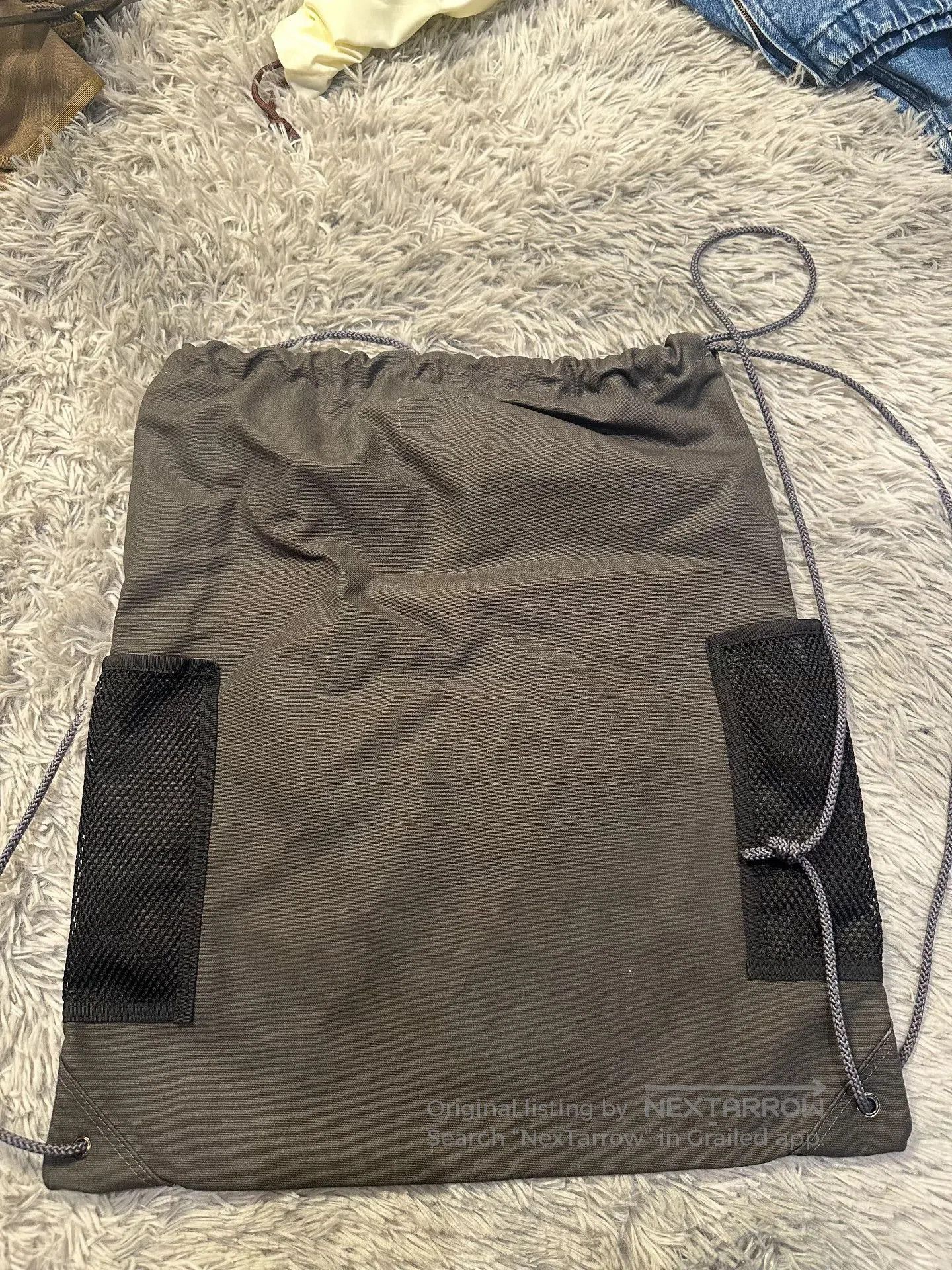 Cav Empt C.E/CAVEMPT Black Drawstring Bag. Size ONE SIZE - 3 Thumbnail