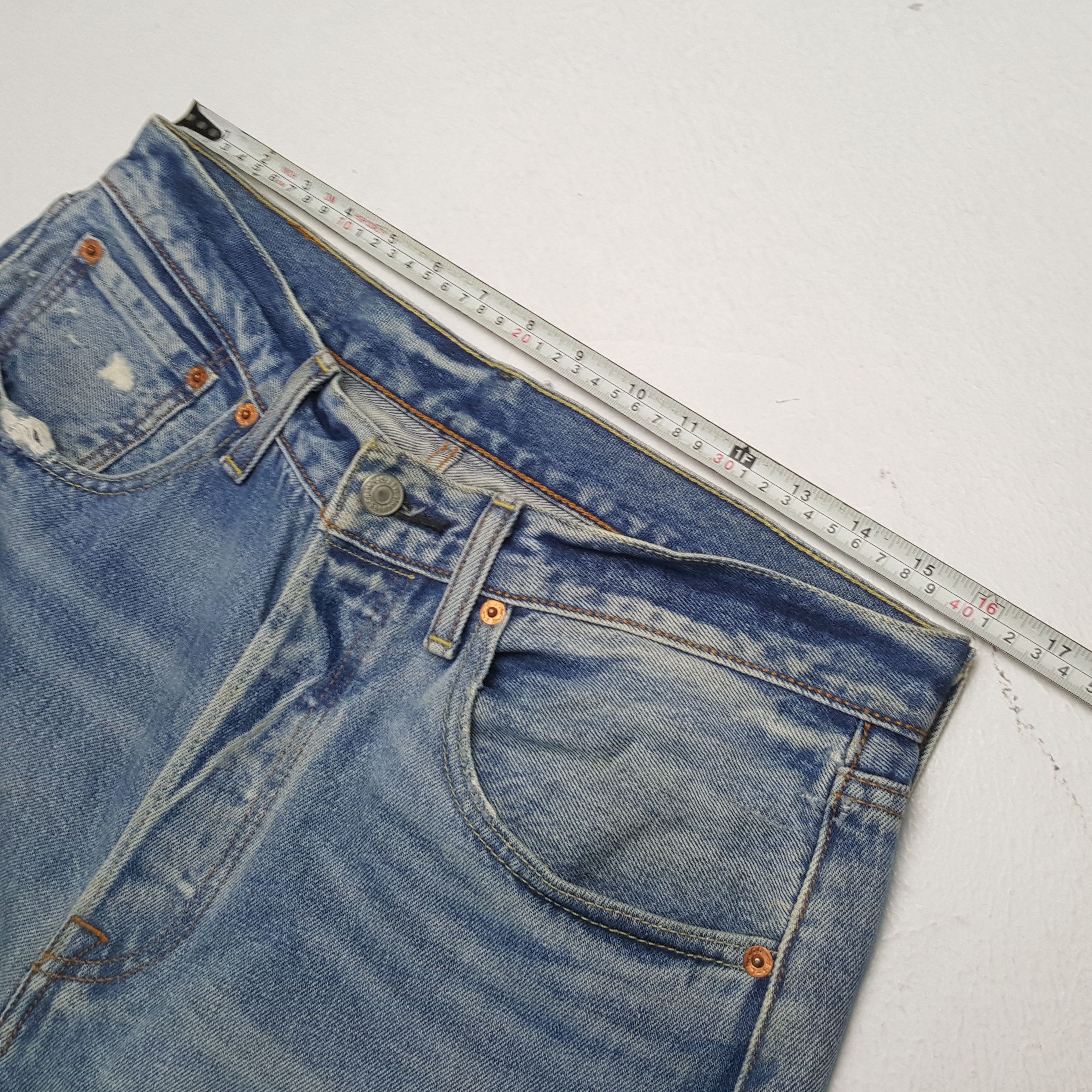Levi's × Levi's Vintage Clothing × Vintage Vintage LEVI'S 501 Kurt Cobain Distressed Style Jeans Size US 32 / EU 48 - 7 Thumbnail