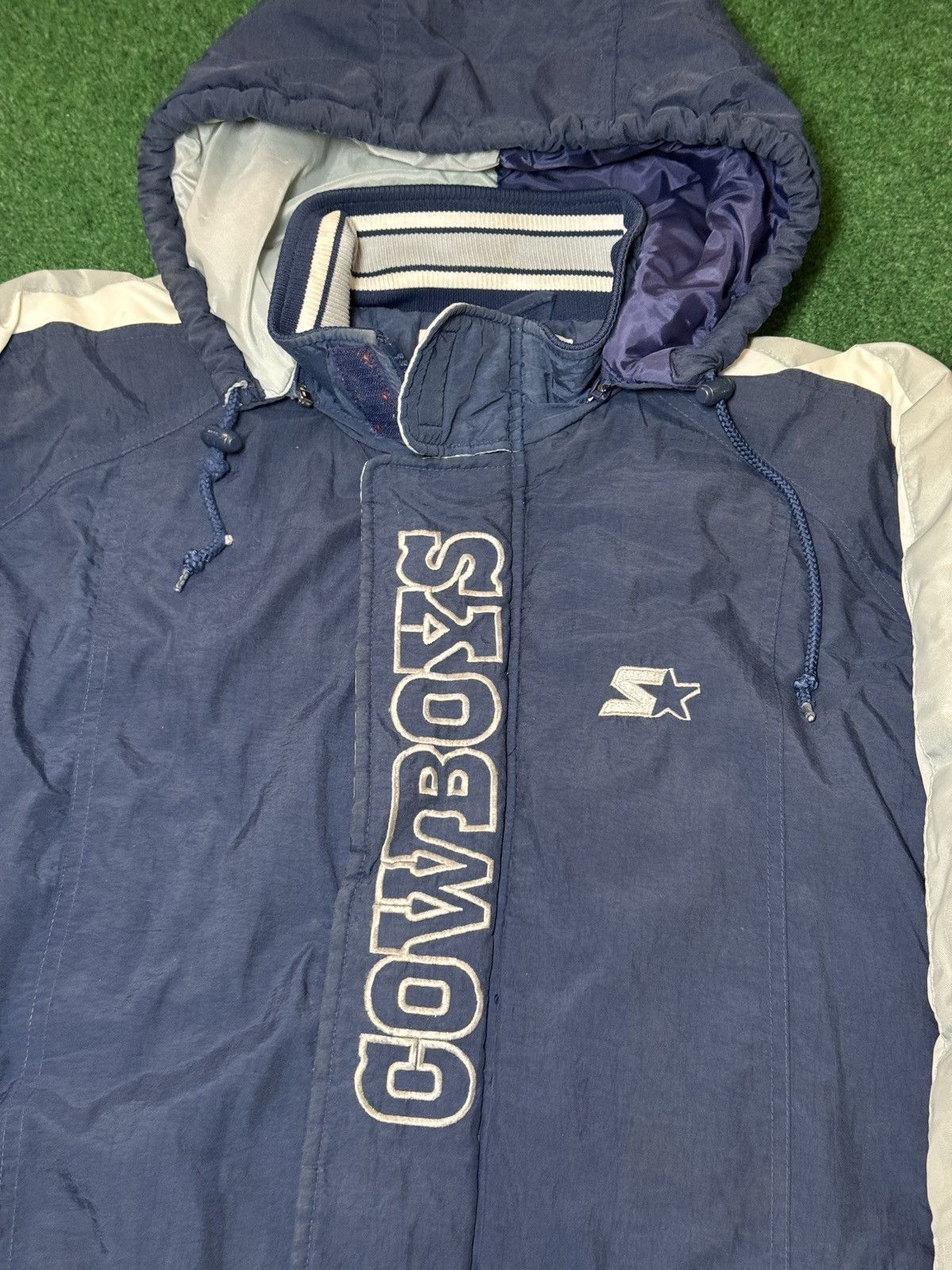 Starter Vintage 90s Dallas Cowbots Starter America’s Team Jacket Size US XL / EU 56 / 4 - 2 Thumbnail