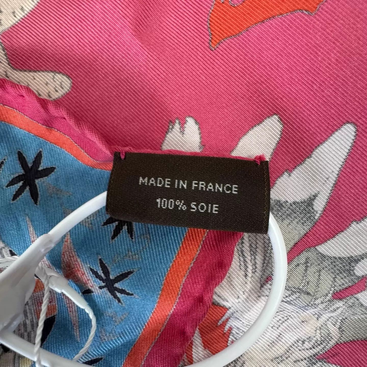 Hermes Hermes Pink Kachina Square Scarf 99 New Size ONE SIZE - 4 Thumbnail