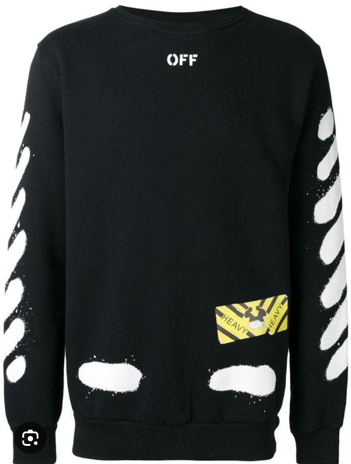トップス OFF-WHITE Diagonal Spray Zip H Spray hoodie off white outlet