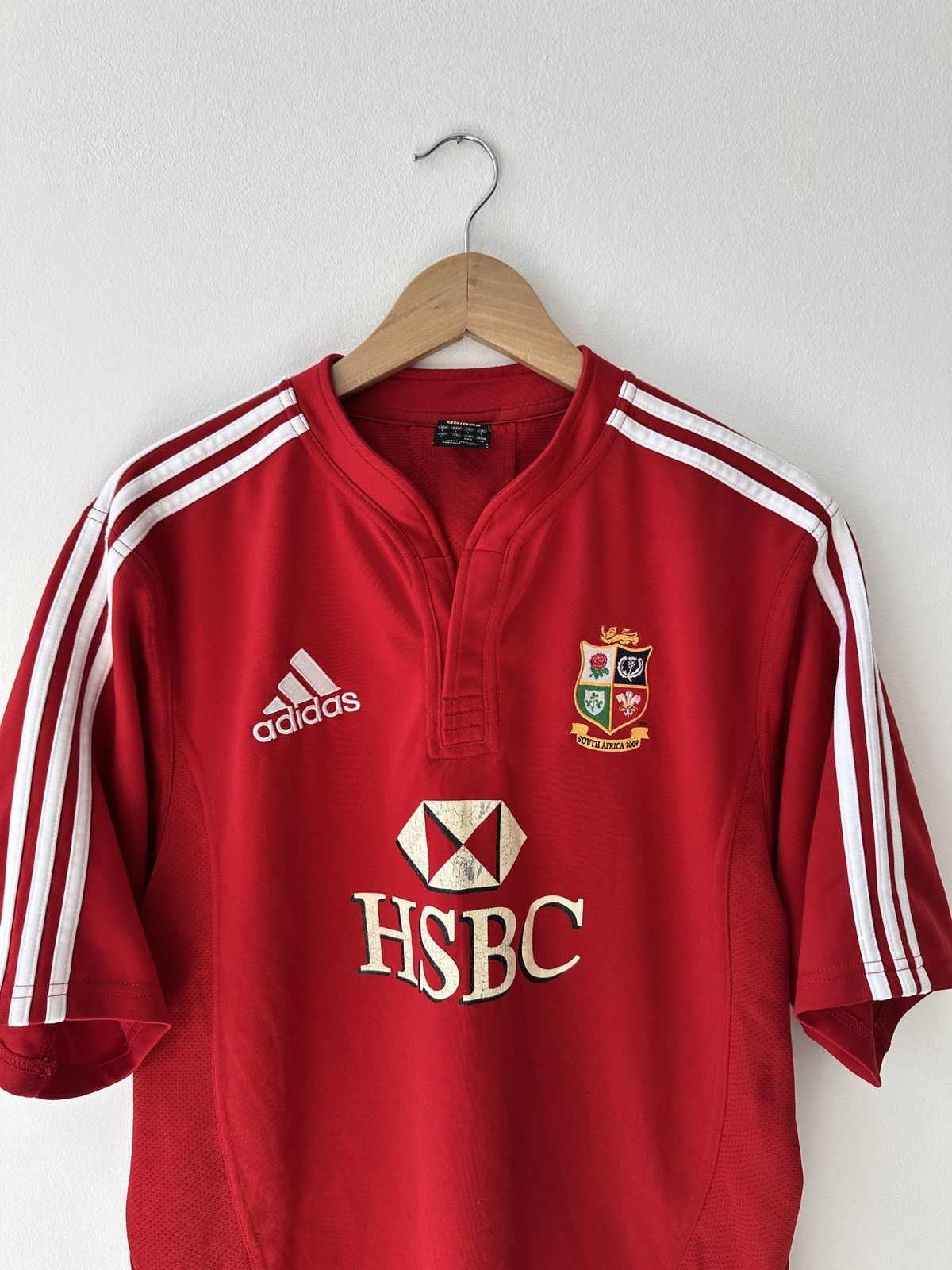Adidas × Rugby Ralph Lauren British and Irish Lions Union Adidas 2008 Rugby Jersey Size US L / EU 52-54 / 3 - 4 Thumbnail