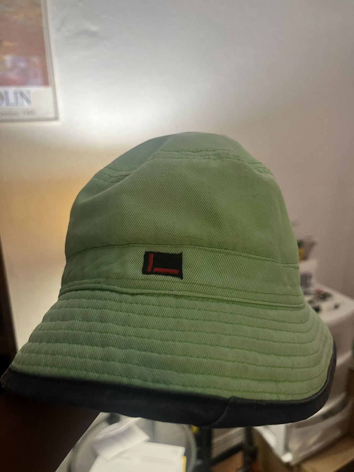 Fubu Vintage FUBU Bucket Hat – Lime Green / Black Size ONE SIZE - 2 Thumbnail