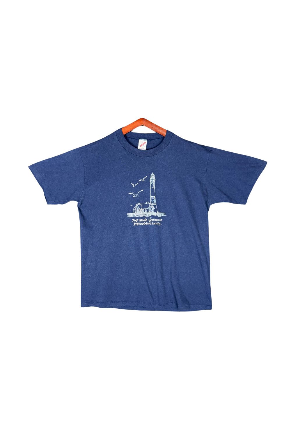 Jerzees Vintage lighthouse graphic T-shirt printed on a Jerzees Size US XL / EU 56 / 4 - 1 Thumbnail