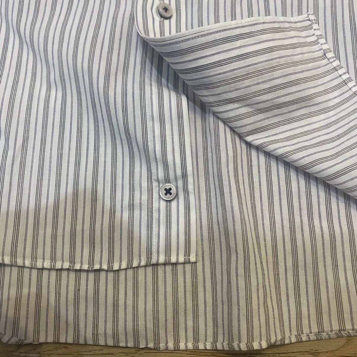 Yohji Yamamoto 90s Sacsny Y'saccs By Yohji Yamamoto Stripe LS Shirt Size US L / EU 52-54 / 3 - 6 Thumbnail