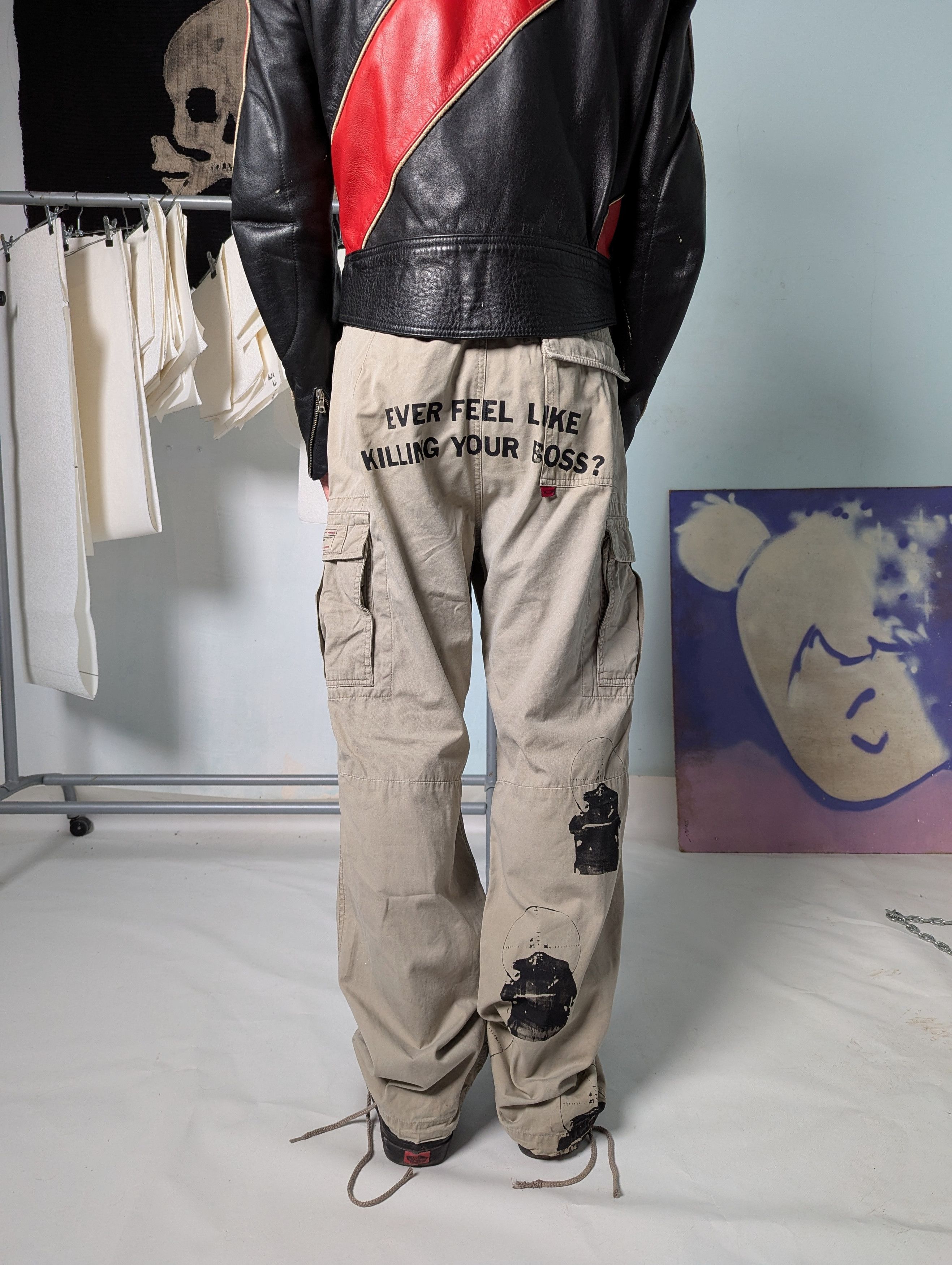 Oakley 00s Oakley Handprinted Tactical Cargo Pants Size US 32 / EU 48 - 2 Thumbnail