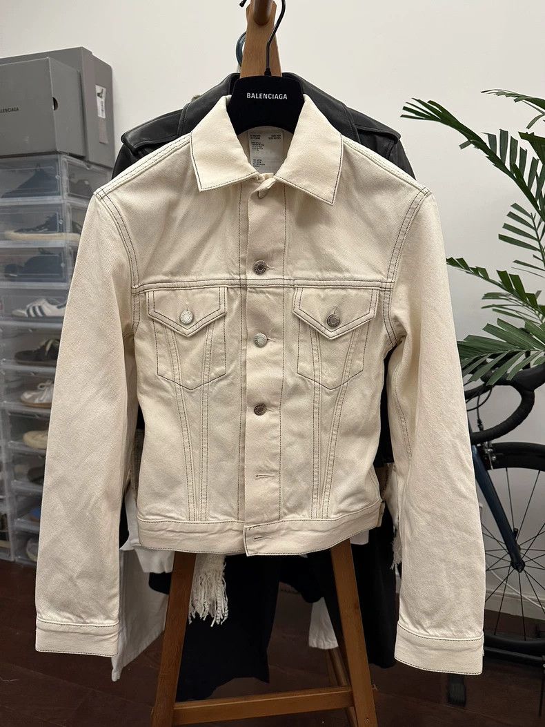 Helmut Lang Helmut Lang Linen Fabric Jacket Size US M / EU 48-50 / 2 - 1 Thumbnail