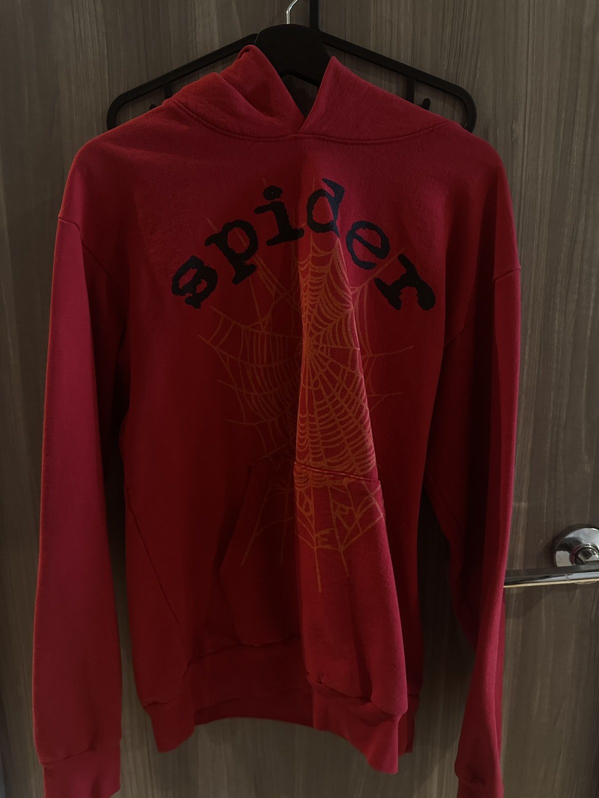 Sp5der Spider red OG hoodie Size US M / EU 48-50 / 2 - 1 Thumbnail