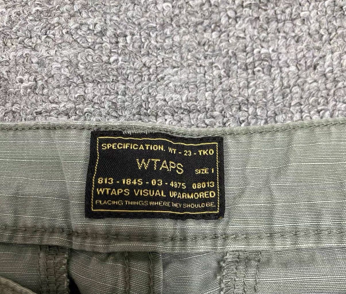 Wtaps WTAPS 16SS JUNGLE Washed Cargo Pants J16 Size US 32 / EU 48 - 4 Thumbnail