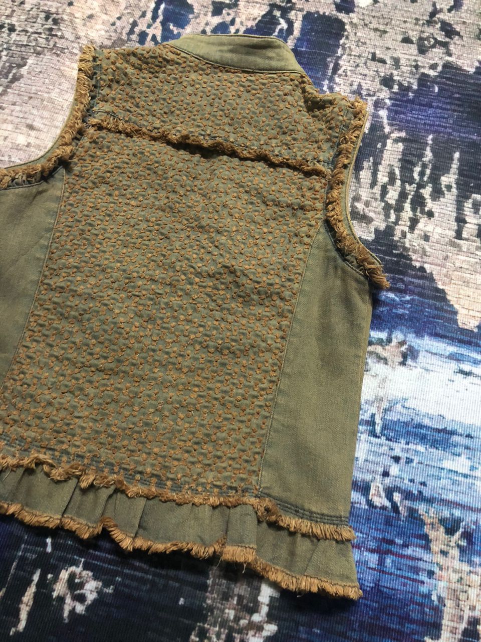 If Six Was Nine Rare Conrad Soft Denim Sleeveless Seditioneris Styles Size S / US 4 / IT 40 - 8 Thumbnail