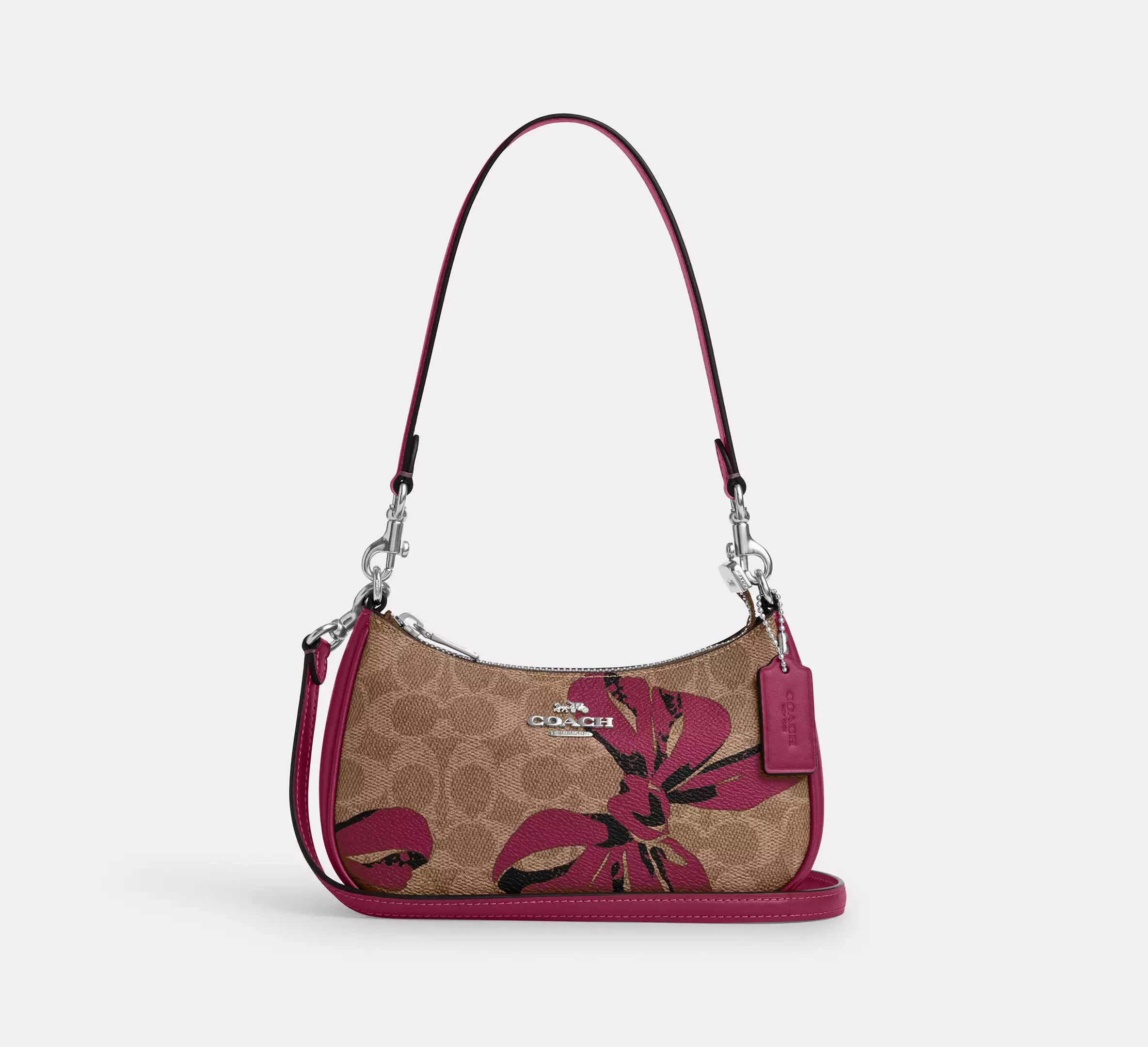 Coach Teri Mini Crossbody Bag With Bow Print CY733 Size ONE SIZE - 3 Thumbnail