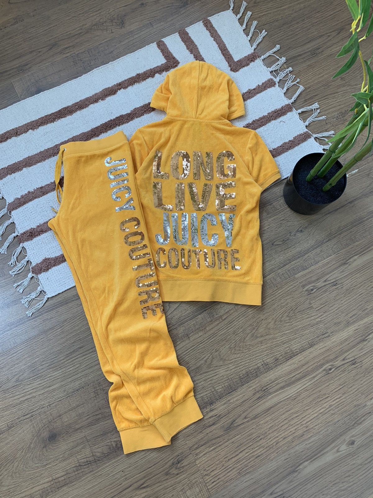 Yellow Juicy Tracksuit Grailed