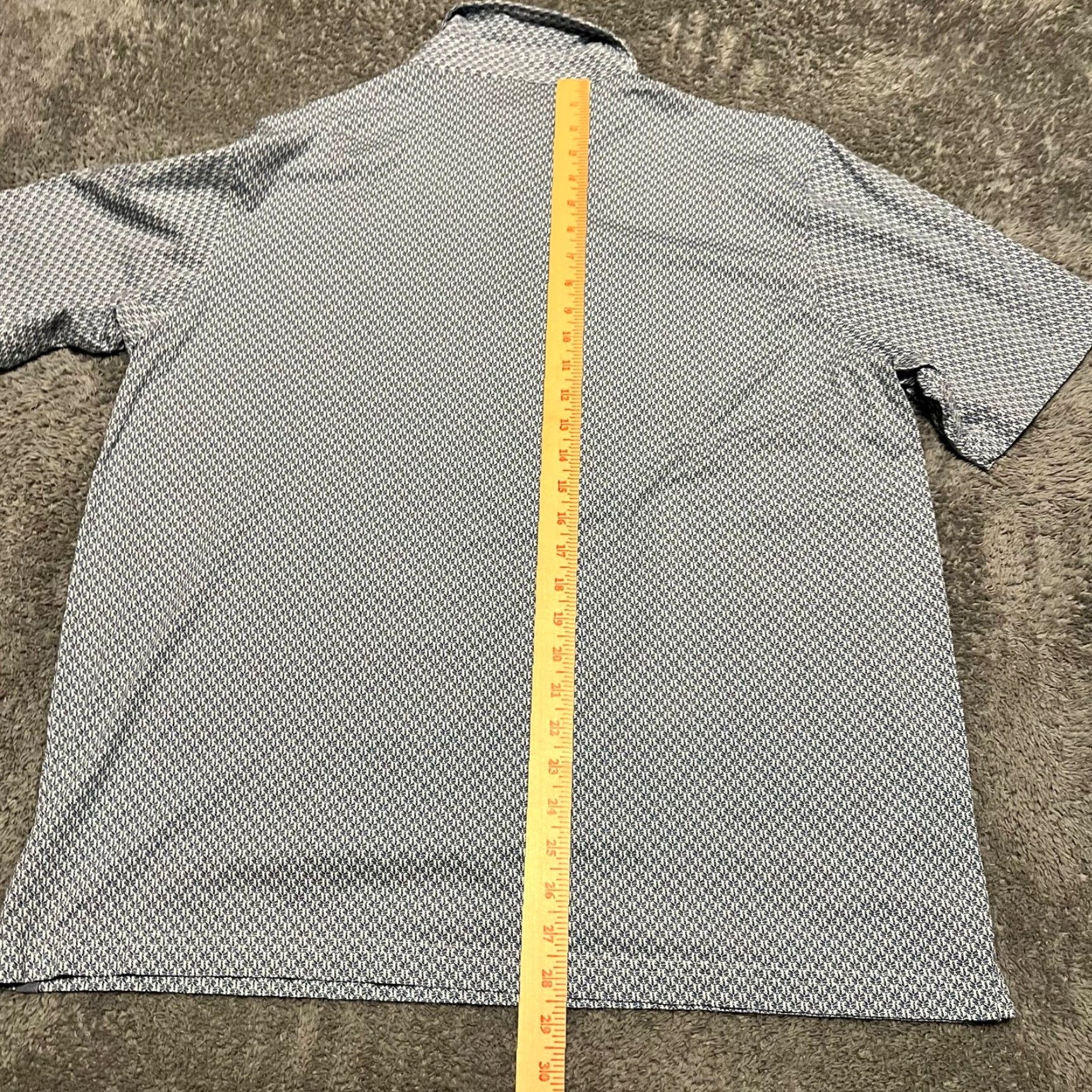 Peter Millar Peter Millar Polo Shirt Mens XL Blue All Over Print Seaside Golf Performance Size US XL / EU 56 / 4 - 6 Thumbnail