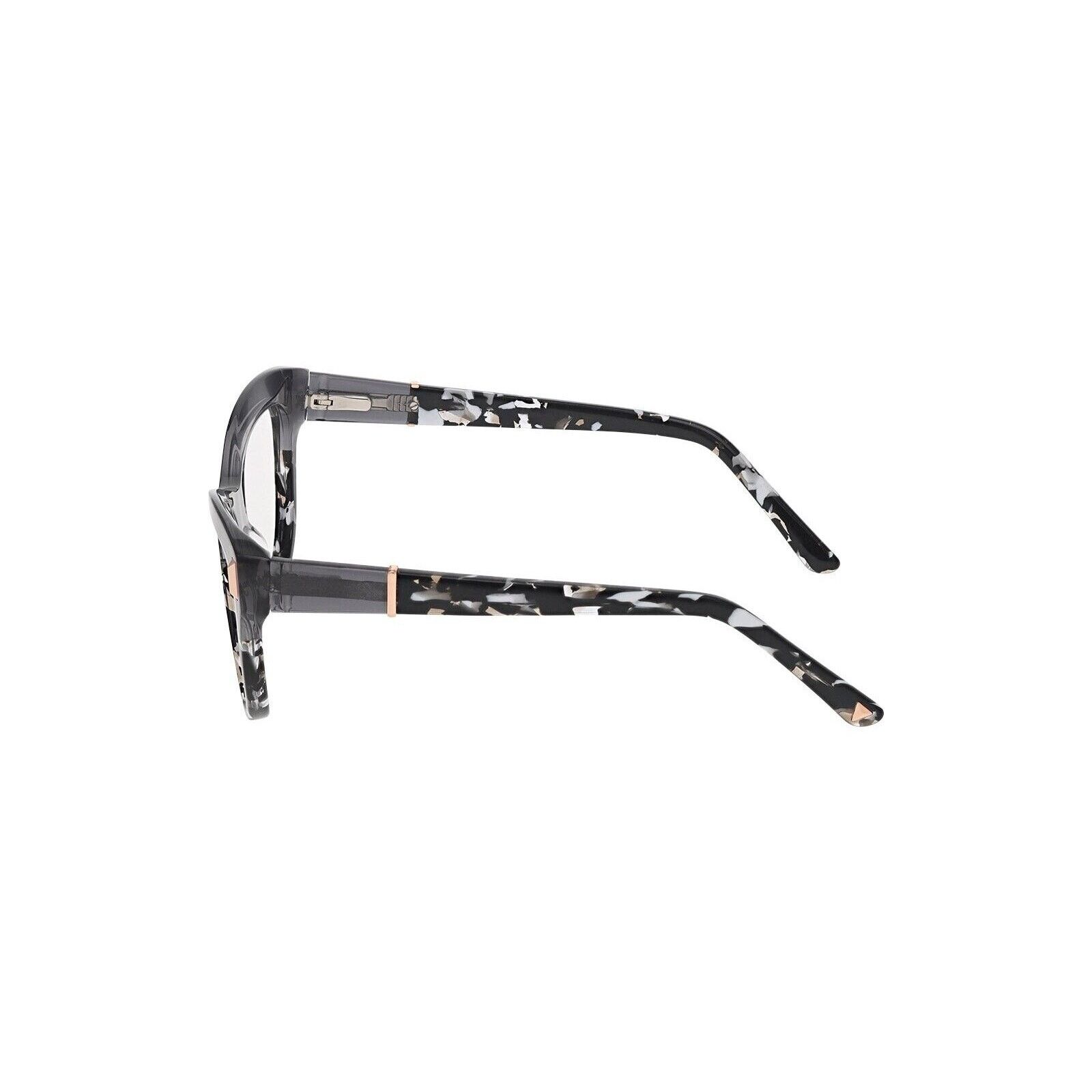 Bebe CHELSEA MORGAN CM 20227 BLACK WHITE FULL RIM EYEGLASSES Size ONE SIZE - 2 Thumbnail