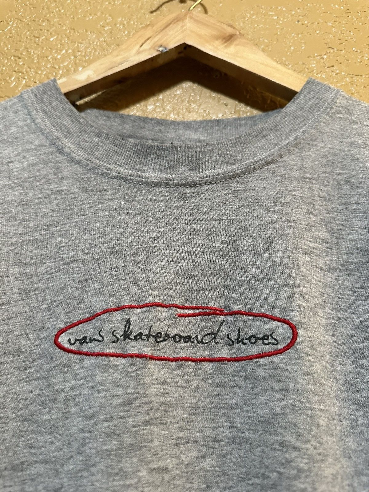 Vans × Vintage RARE 90s Vans Skateboard Shoes T Shirt Large Size US L / EU 52-54 / 3 - 2 Thumbnail