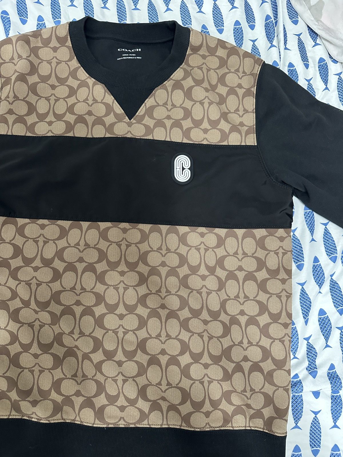 Coach Coach Black n Brown Sweatshirt Size US M / EU 48-50 / 2 - 1 Thumbnail