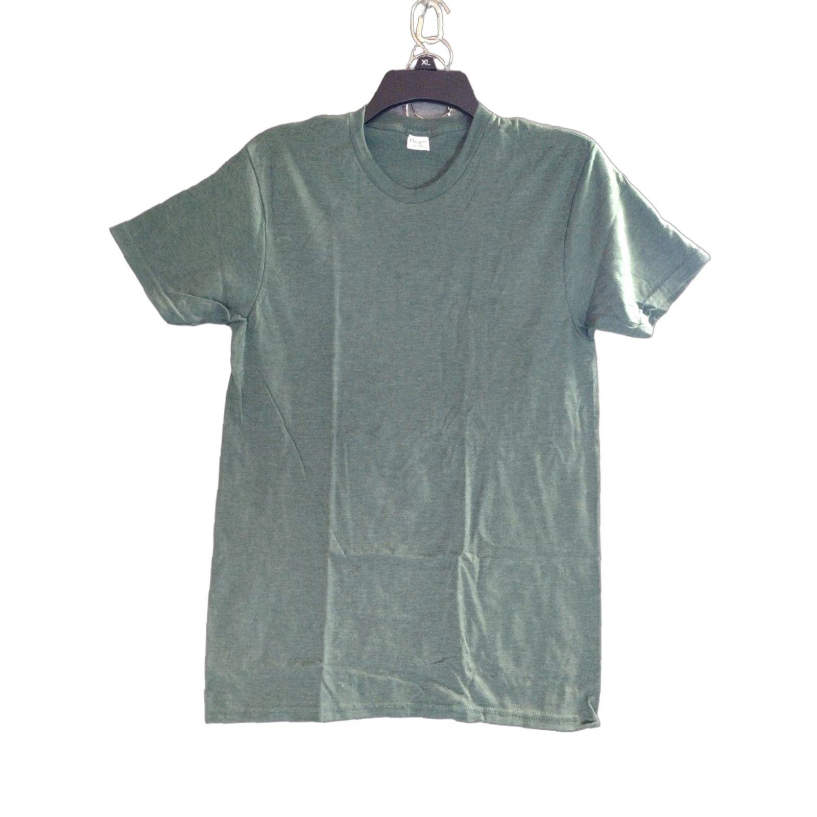 Hanes Hanes Mens Short Sleeve ComfortSoft Plain Cotton Crew Neck T-Shirt S Green Crew Neck Shirt Mens Regular Cotton T-Shirt S Green Classic 90s Event? Size US S / EU 44-46 / 1 - 1 Thumbnail