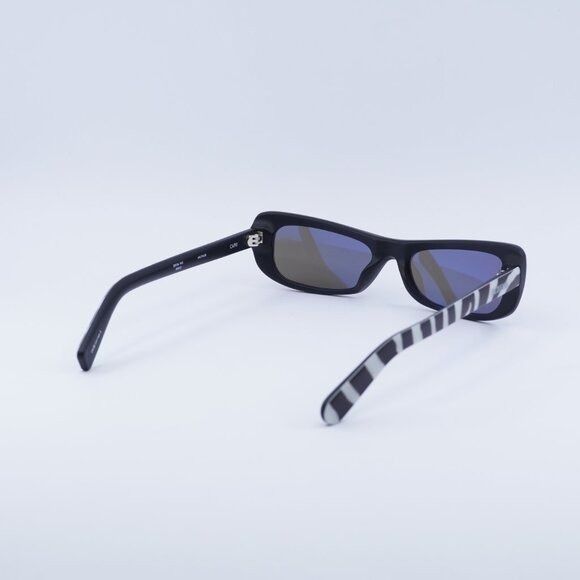 Jacquemus Jacquemus CAPRI JAC/55 C8 Sunglasses Black and White Zebra Size ONE SIZE - 11 Thumbnail