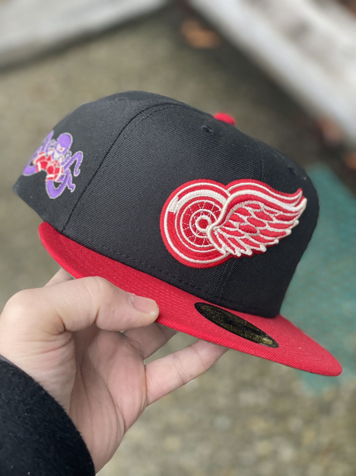 New Era × Topperz New Era Detroit Red Wings size 7 1/4 Size ONE SIZE - 1 Thumbnail