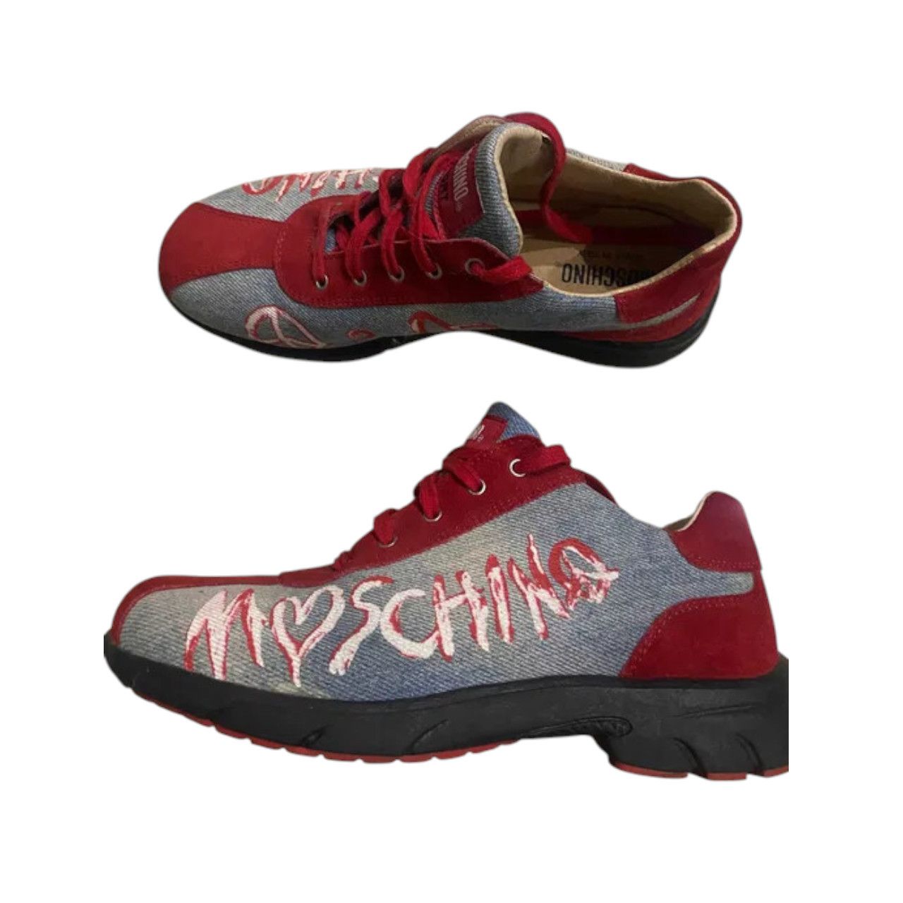Moschino MOSCHINO sneakers US sz 6 / Eur sz 36 Size US 6 / IT 36 - 1 Thumbnail
