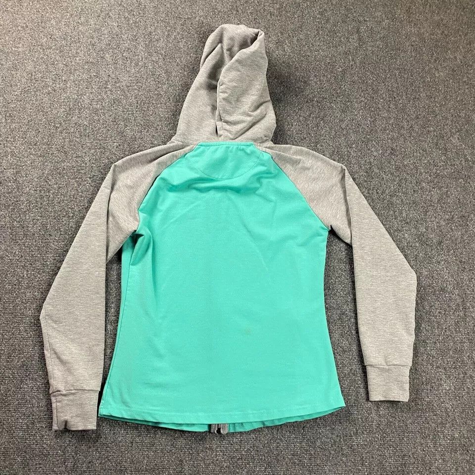 Gymshark Gymshark Hoodie Womens Small Full Zip Drawstring Polyester Size S / US 4 / IT 40 - 6 Thumbnail