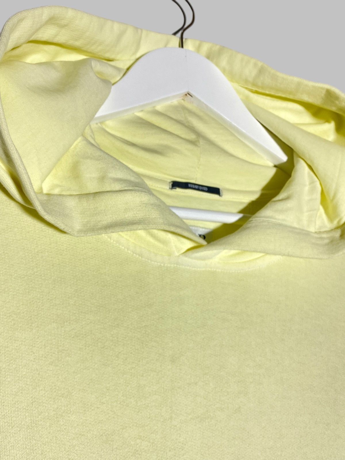 C.P. Company C.P Company Lens Cotton Fleece Resist Dyed Hoodie Yellow Size US M / EU 48-50 / 2 - 6 Thumbnail