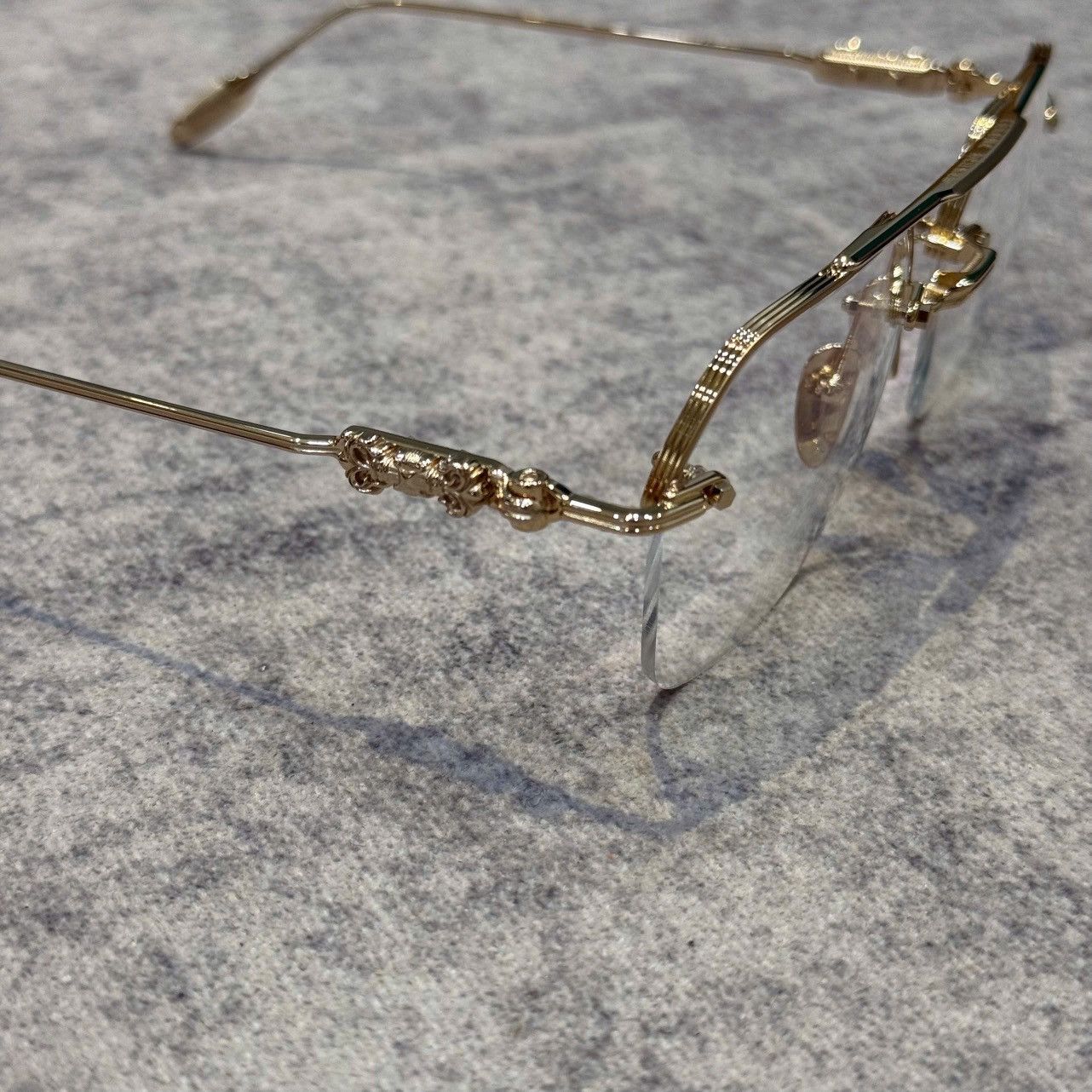 Chrome Hearts CHROME HEARTS FLUID MATTE GOLD PLATED/GOLD PLATED Size ONE SIZE - 3 Thumbnail