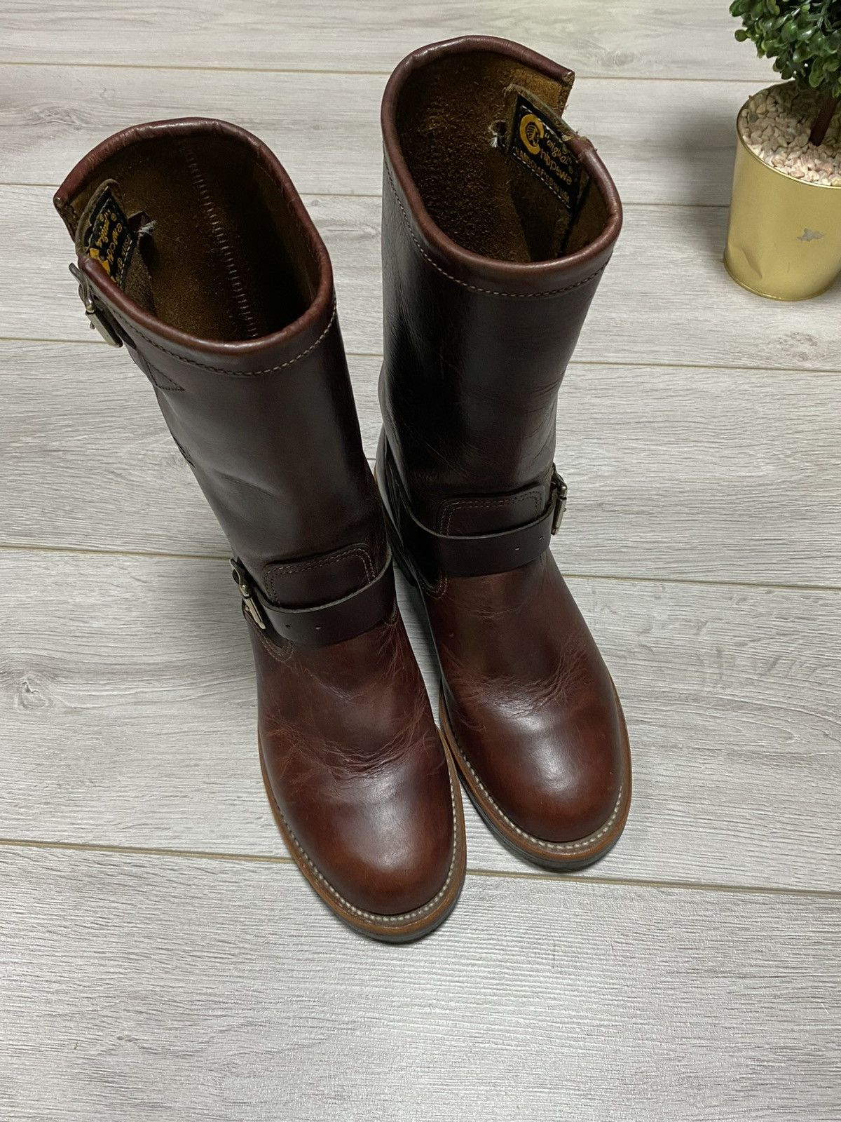 Chippewa Chippewa Leather high Boots biker Size US 7.5 / EU 40-41 - 8 Thumbnail