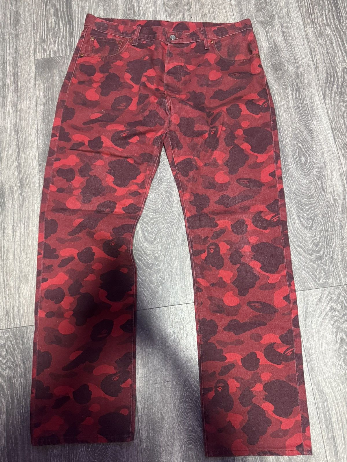 Bape × Levi's Bape x Levi 501 Europe Size US 36 / EU 52 - 1 Thumbnail