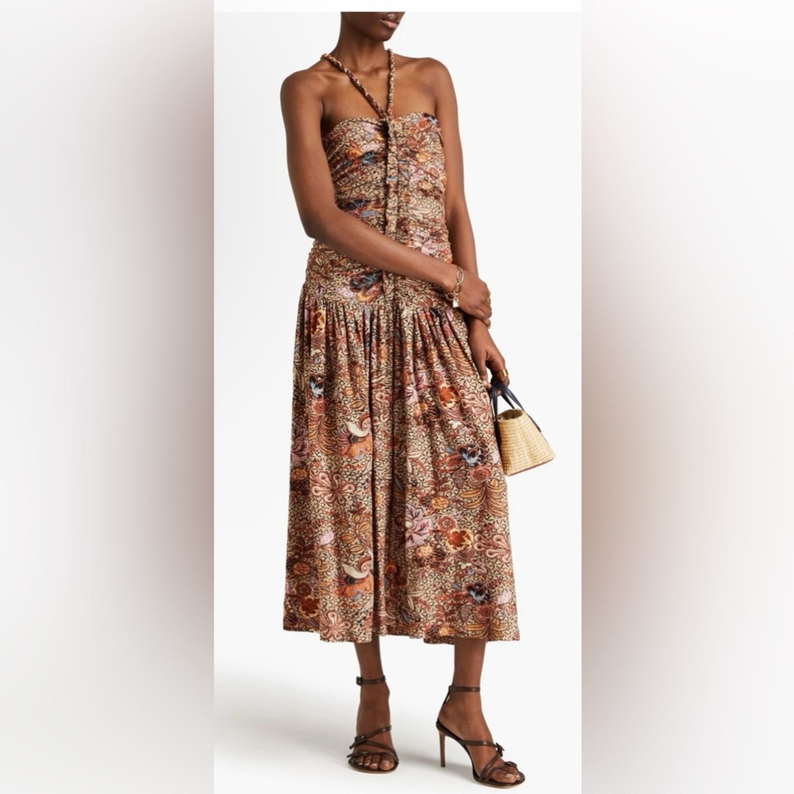 Ulla Johnson NWT Ulla Johnson $590 Floral Print Dress Size 8 Size M / US 6-8 / IT 42-44 - 4 Thumbnail