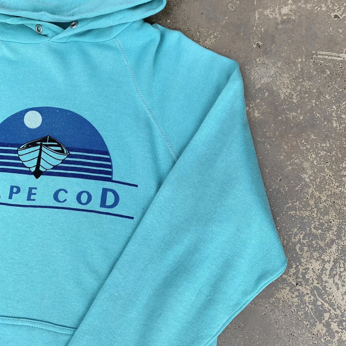 Tultex × Vintage Vintage 80s Tultex Cape Cod Hoodie Size US M / EU 48-50 / 2 - 6 Thumbnail