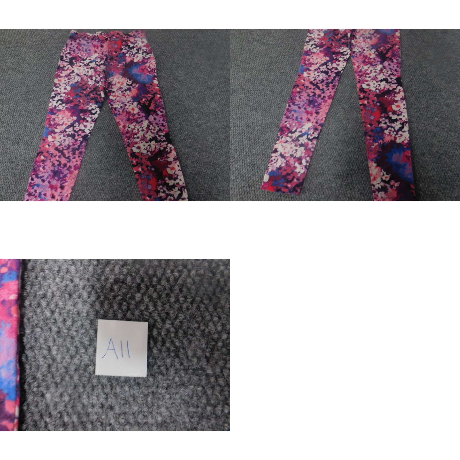 Express Express Womens Leggings Small Pink Pull On Camouflage Active Stretch Jegging Straight Inseam 24 in Size 28" / US 6 / IT 42 - 8 Thumbnail