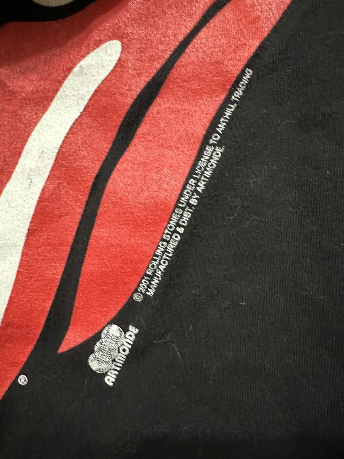Band Tees × The Rolling Stones × Vintage Vintage The Rolling Stones Tshirt Y2K Band Tee Tongue Logo Size US M / EU 48-50 / 2 - 6 Thumbnail