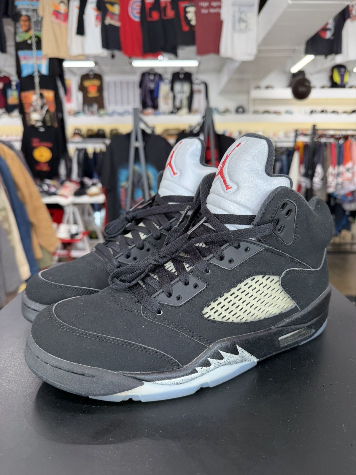 Nike Air Jordan 5 Retro OG “Reverse Metallic/White Black” Jordan Brand × Nike Air jordan 5 “White Black”/ “Reverse  main image 2