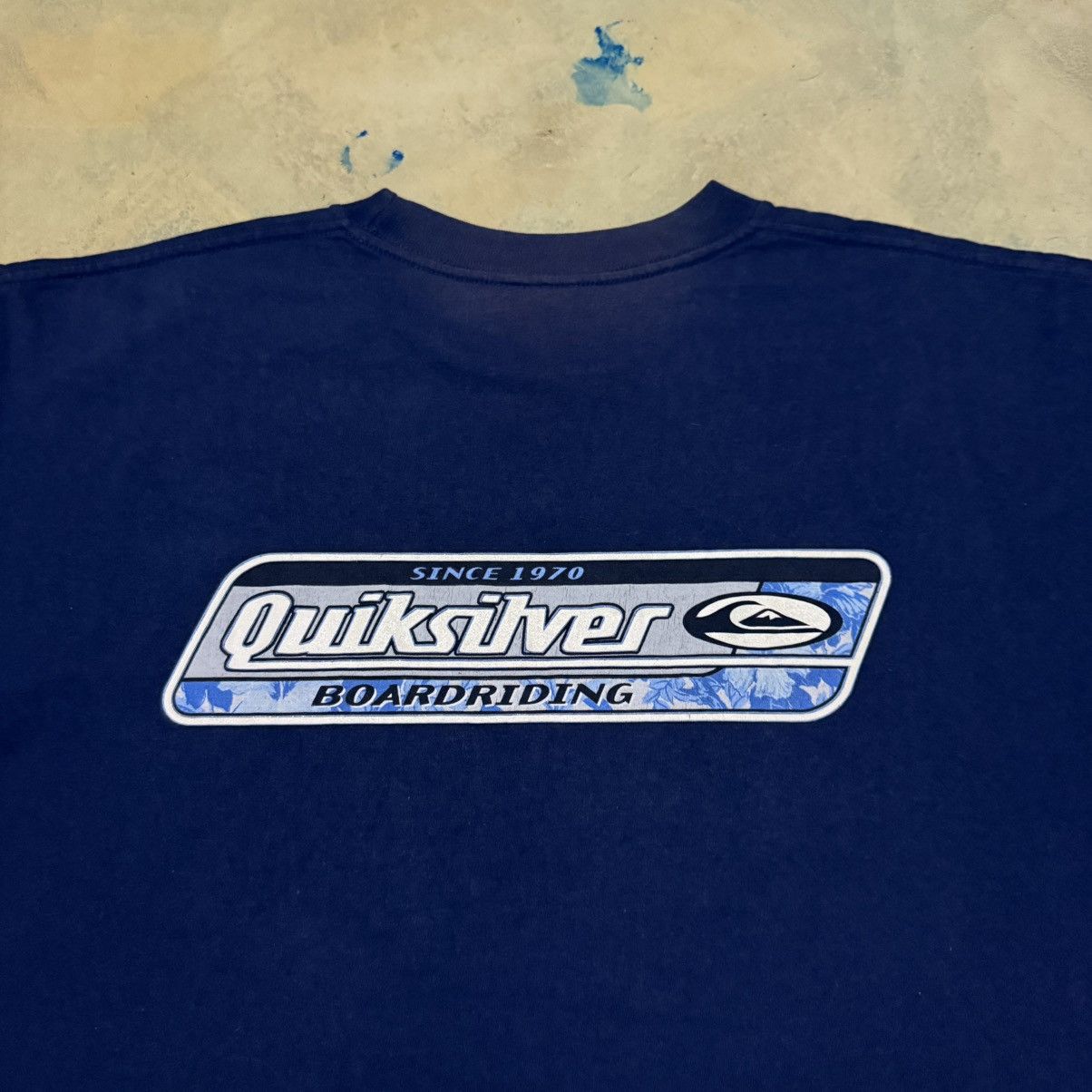 Quiksilver Vintage Quiksilver Big Logo T Shirt Size US L / EU 52-54 / 3 - 3 Thumbnail