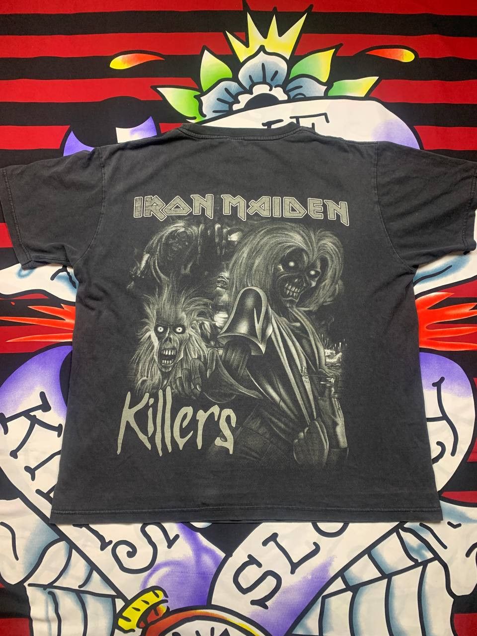 Iron Maiden Vintage Iron Maiden The Killers tshirt Size L Size US L / EU 52-54 / 3 - 3 Thumbnail