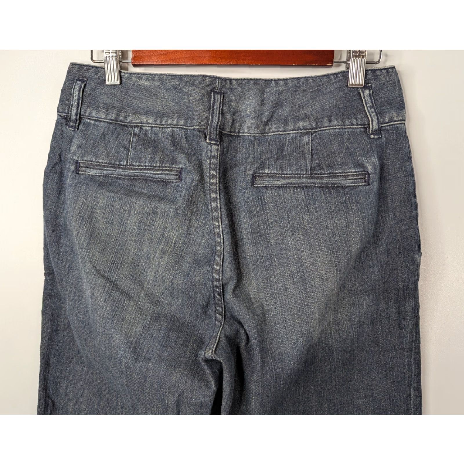 Ralph Lauren VINTAGE Lauren Ralph Lauren Wide Leg Jeans Women's Size 8 Denim Blue 8 Y2K Size 30" / US 8 / IT 44 - 5 Thumbnail