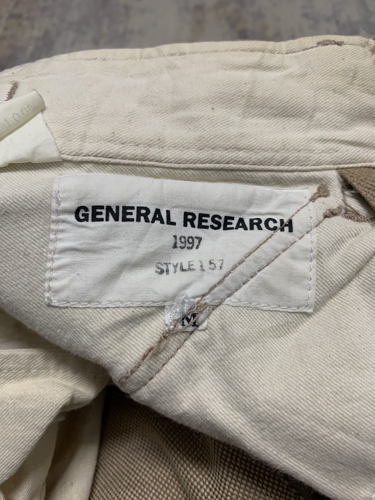 General Research 1997s General Research Bondage Cargo Shorts Size US 31 - 14 Thumbnail
