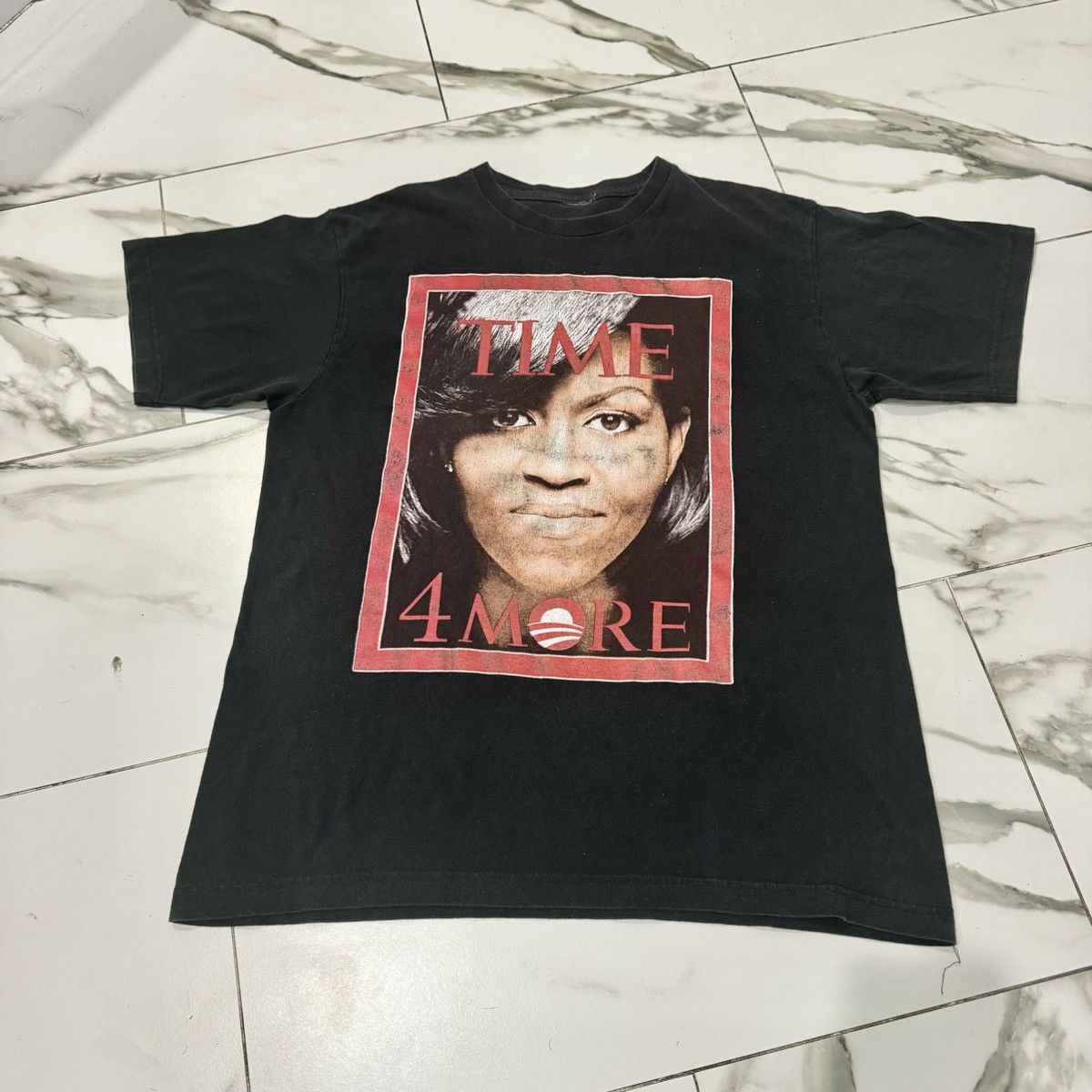 Vintage VINTAGE MICHELLE OBAMA TEE! Size US L / EU 52-54 / 3 - 2 Thumbnail