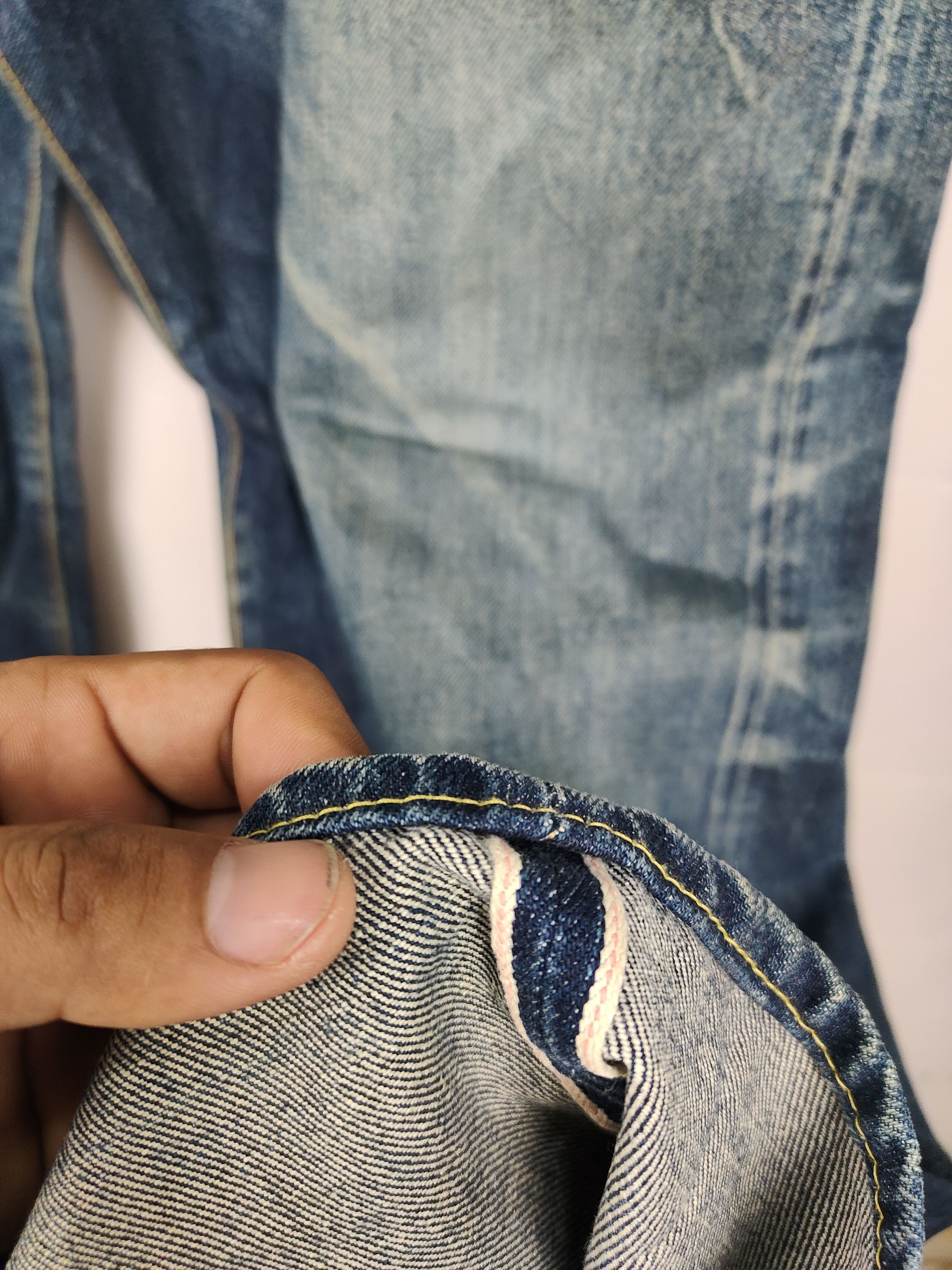 The Silver Stone Vintage 90s Silverstone Selvedge Denim Pant Size US 31 - 3 Thumbnail
