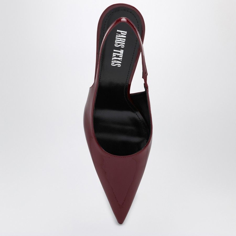 Paris Texas o1d2blof0924 Leather Slingback in Red Size US 8.5 / IT 38.5 - 3 Thumbnail