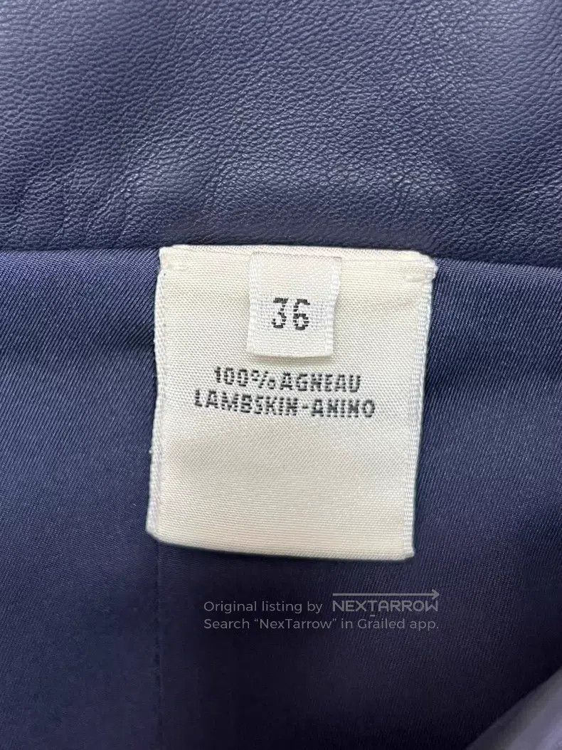 Hermes Hermes Solid color skinny leather pants Size 24" / US 00 / IT 34 - 5 Thumbnail